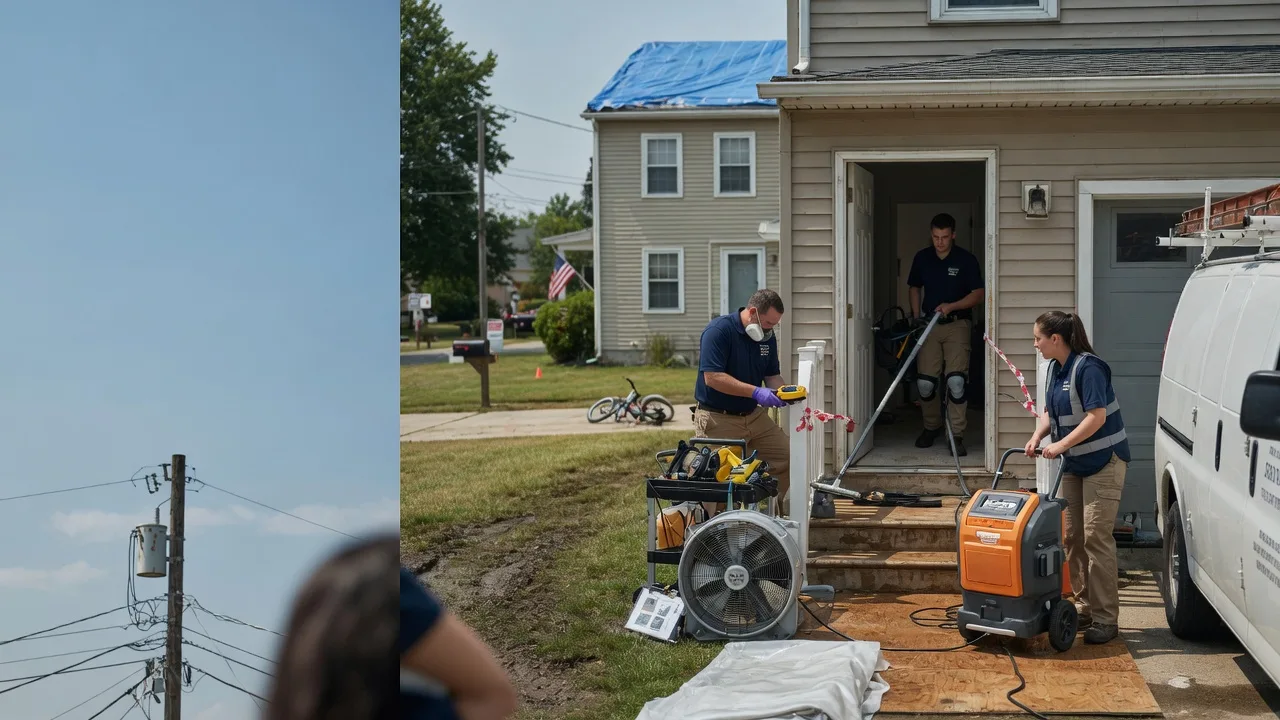 Water Damage Repair in Andreas, PA near me